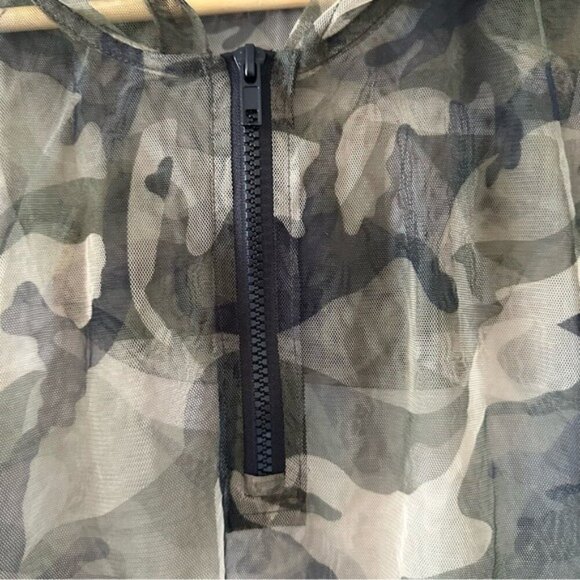 Camo Mesh Jacket XL Trailblazer Adventurecore Athleisure Lightweight Layer - Picture 8 of 12